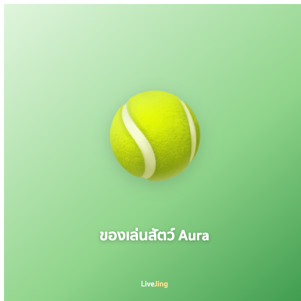 ของเล่นสัตว์ Aura
