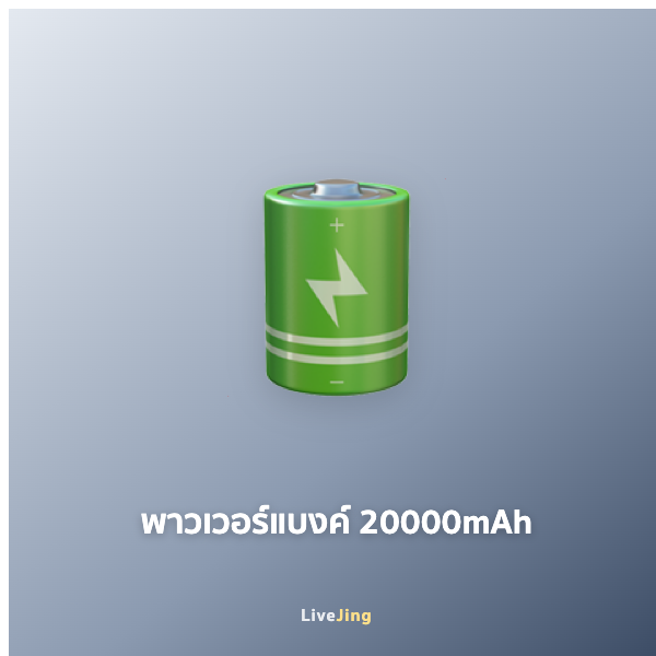 พาวเวอร์แบงค์ 20000mAh